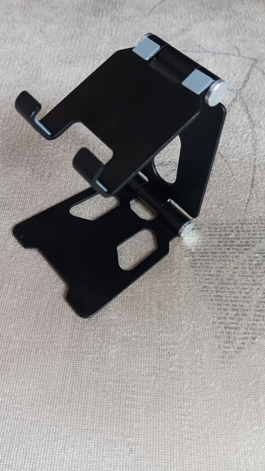 GOOJODOQ Adjustable Ultra-Thin Phone Stand Multi-Angle Desk Holder Mount - Image 2 of 3