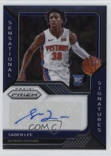 2020-21 Panini Prizm Sensational Signatures Saben Lee #SS-SLE Rookie Auto RC