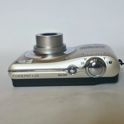 Nikon Coolpix L22 Silver Compact Digital Camera 12.0MP Optical