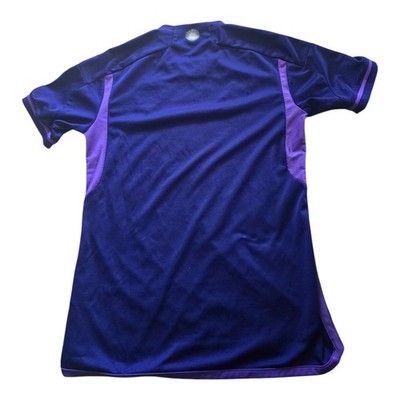 Adidas Argentina World Cup Away Jersey Purple 2022/23 Adult S Slim