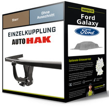 Starre Anhängerkupplung für FORD Galaxy 06.2000-05.2006 I Typ WGR Auto Hak NEU