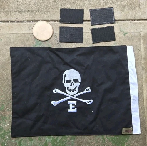 Australian Army Special Forces SASR 2 SQN Squadron E Troop Small Flag W/ Patches - Picture 2 of 4