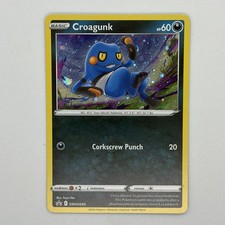 Croagunk SWSH245 Cosmos Black Star Promo Holo Pokemon Card LP