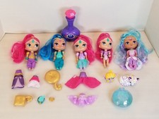 5 Shimmer Shine Genie Dolls, Clothes, Genie Bottle, Pets Accessories