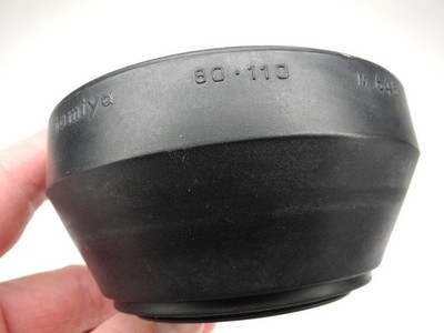 Mamiya 58mm Rubber Camera Hood For M645 80mm f/2.8 C & N / 110mm f/2.8 C & N
