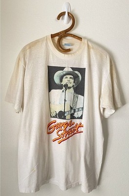 Reprint Rare Vintage George Strait Concert Tour 1988 Souvenir T-Shirt PA9648