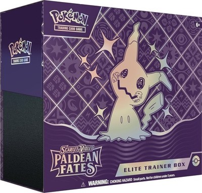 新品未開封　エリートトレーナーボックス　ミミッキュ　Paldean Fates Pokemon Scarlet & Violet Paldean Fates | Elite Trainer Box