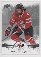 2016 Upper Deck Team Canada Juniors Women's Team Brigette Lacquette #4 0h1