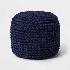 Pouf Ottoman - Cloud Island Navy