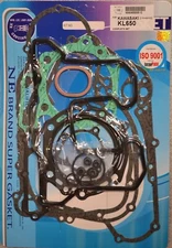 Kawasaki KLR650 KL650 KLR 650 1987-2005 Complete Engine Gasket Kit Set