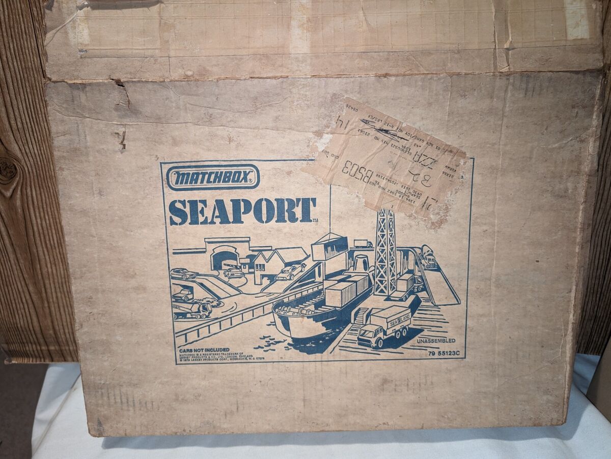 VINTAGE MATCHBOX SEAPORT PLAYSET 1978 W/ Original Box | eBay VINTAGE MATCHBOX SEAPORT PLAYSET 1978 W/ Original Box | eBay