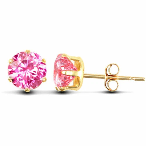 Orecchini di bigiotteria in oro rosa