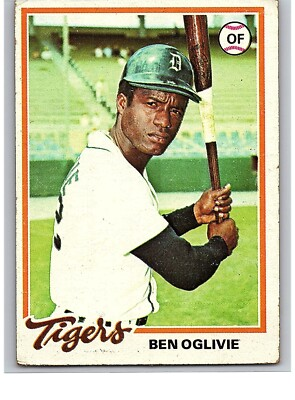 #ad #ad 1978 Topps Baseball Card Single #286 Ben Oglivie A2 $4.99