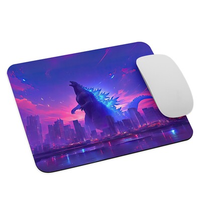Godzilla - King of the Desk: Godzilla Mouse Pad -Mouse Pad NEW 9.5'' x 7.75''