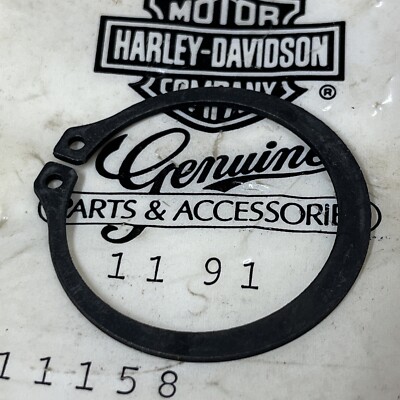 ソロモン　専用 1 NOS Harley Davidson Rear Fork Bearing Retaining Ring OEM 11158