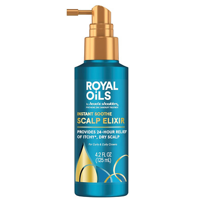 Scalp Elixir Treatment, Instant Soothe, Anti Dandruff, Royal Oils Collection wit