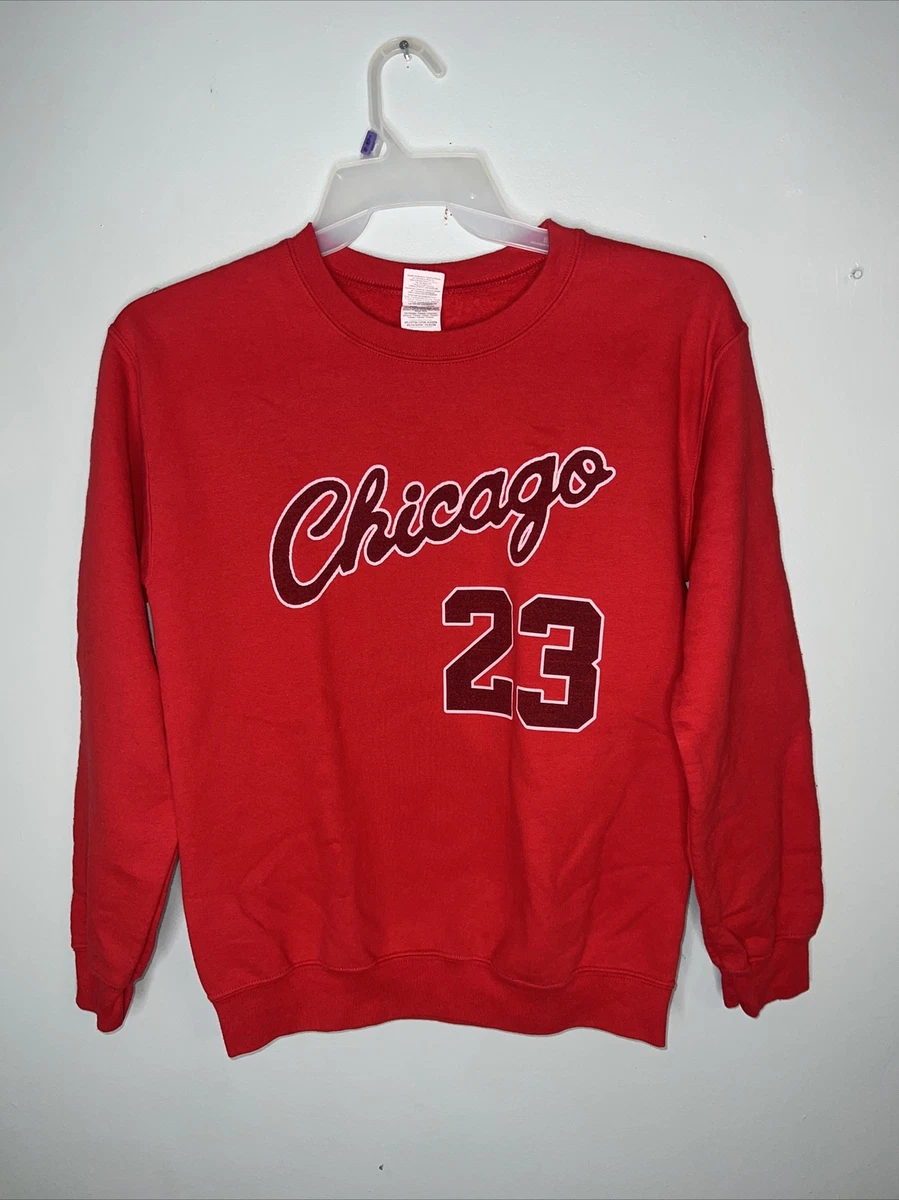 Chicago Bulls Michael Jordan 23 Sweatshirt Size Small