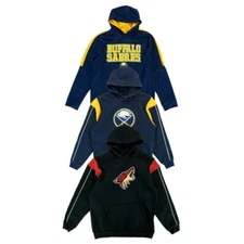 NHL Team Logo Performance Pullover Hoodie Fleece Boys Youth SIzes (4-18) XS-XL