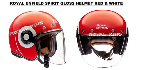 ROYAL ENFIELD SPIRIT GLOSS HELMET RED 