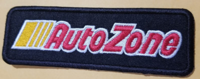 Embroidered Autozone Patch approx 1.5x 4.5
