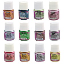 Pebeo Deco PEARL vernice acrilica multisuperficie artigianale e fai da te 45 ml