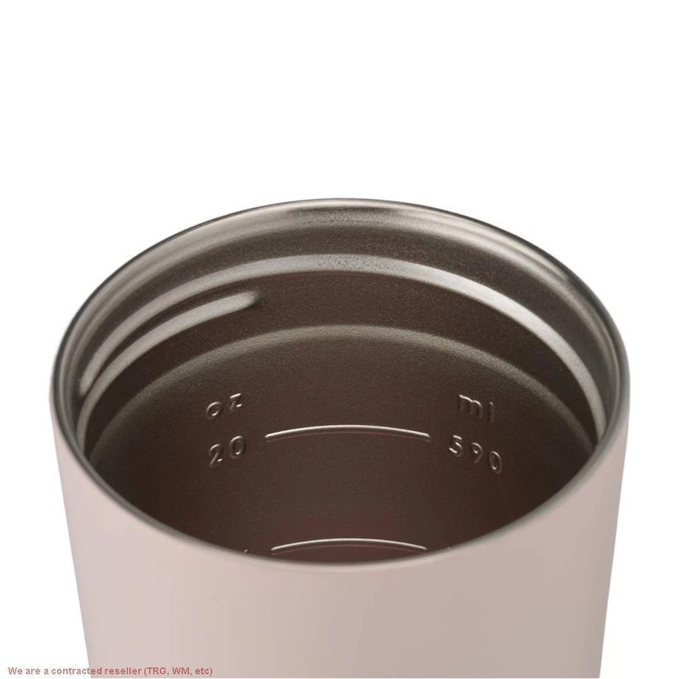 Vaso de paja Strada de acero inoxidable BlenderBottle 24 oz - rojo Foto 2 de 4