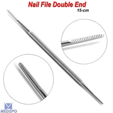 Chiropody Ingrown  Nail Care Double Ended Nail File Toe Podiatry Instruments
