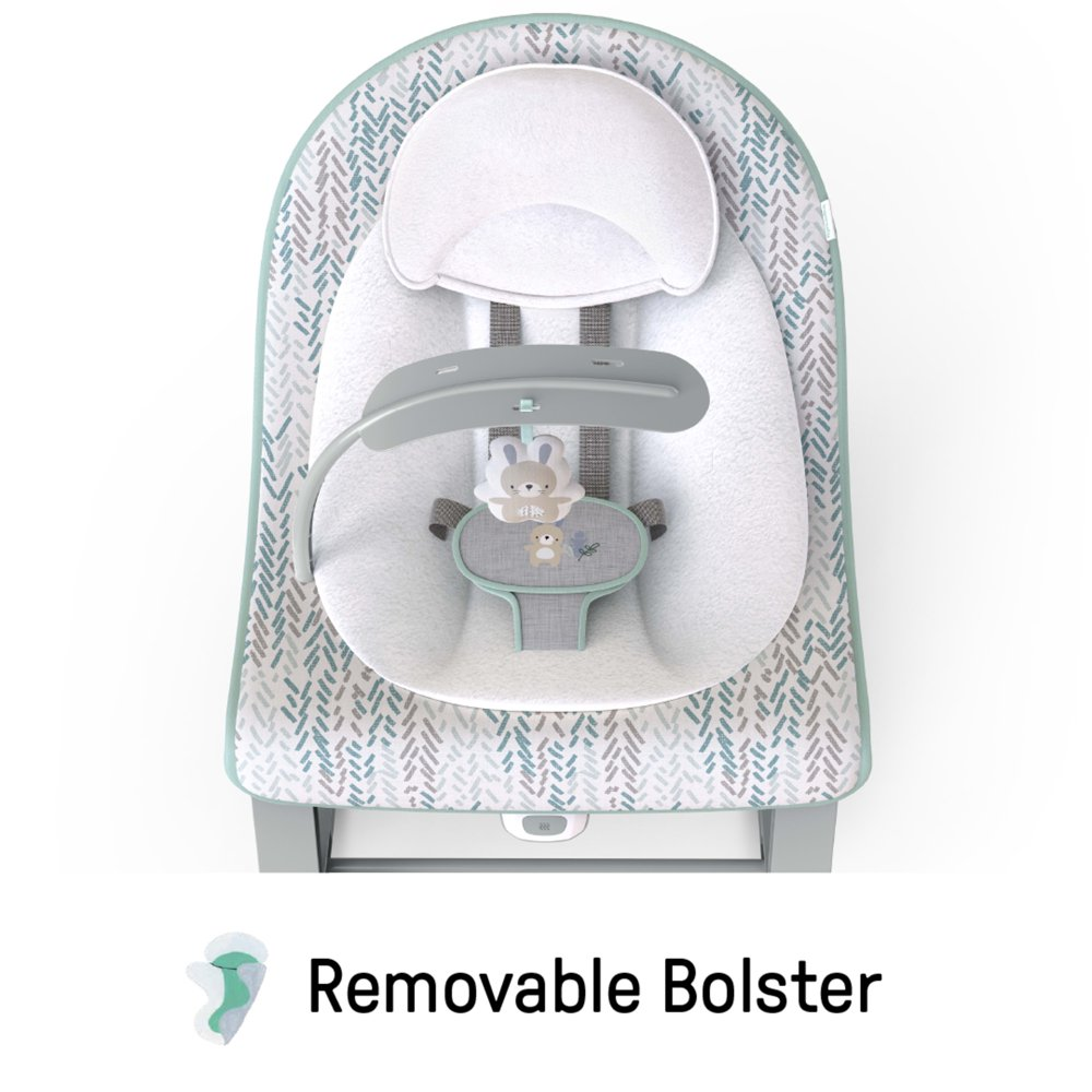 Ingenuity Keep Cozy 3in1 Baby Bouncer Seat & Infant To Toddler Rocker