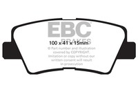 EBC Brakes DP32031C Redstuff Keramik BremsbeläGe Geringer Staub