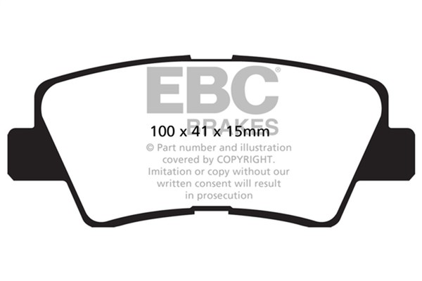 EBC Brakes DP32031C Redstuff Keramik BremsbeläGe Geringer Staub-image