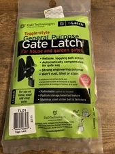 Gate Latch (New) D & D Technologies, T- Latch General Purpose TL01