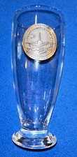 Boeing 787 Dreamliner Premiere Souvenir 07.08.07 Everett Washington Glass Pewter
