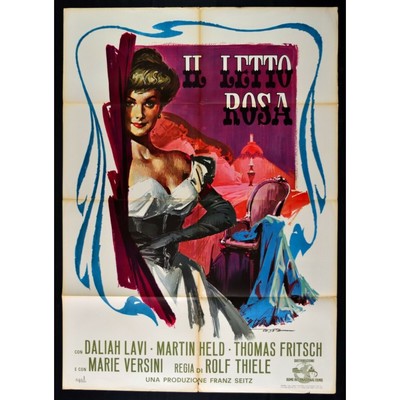 Poster Die Bettwäsche Pink Daliah Lavi Martin Held Fritch Versini Rolf Thiele