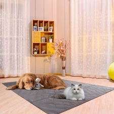 Washable Dogs Training Pee Pads Large Reusable Dog Playpen Pads 72"x72"