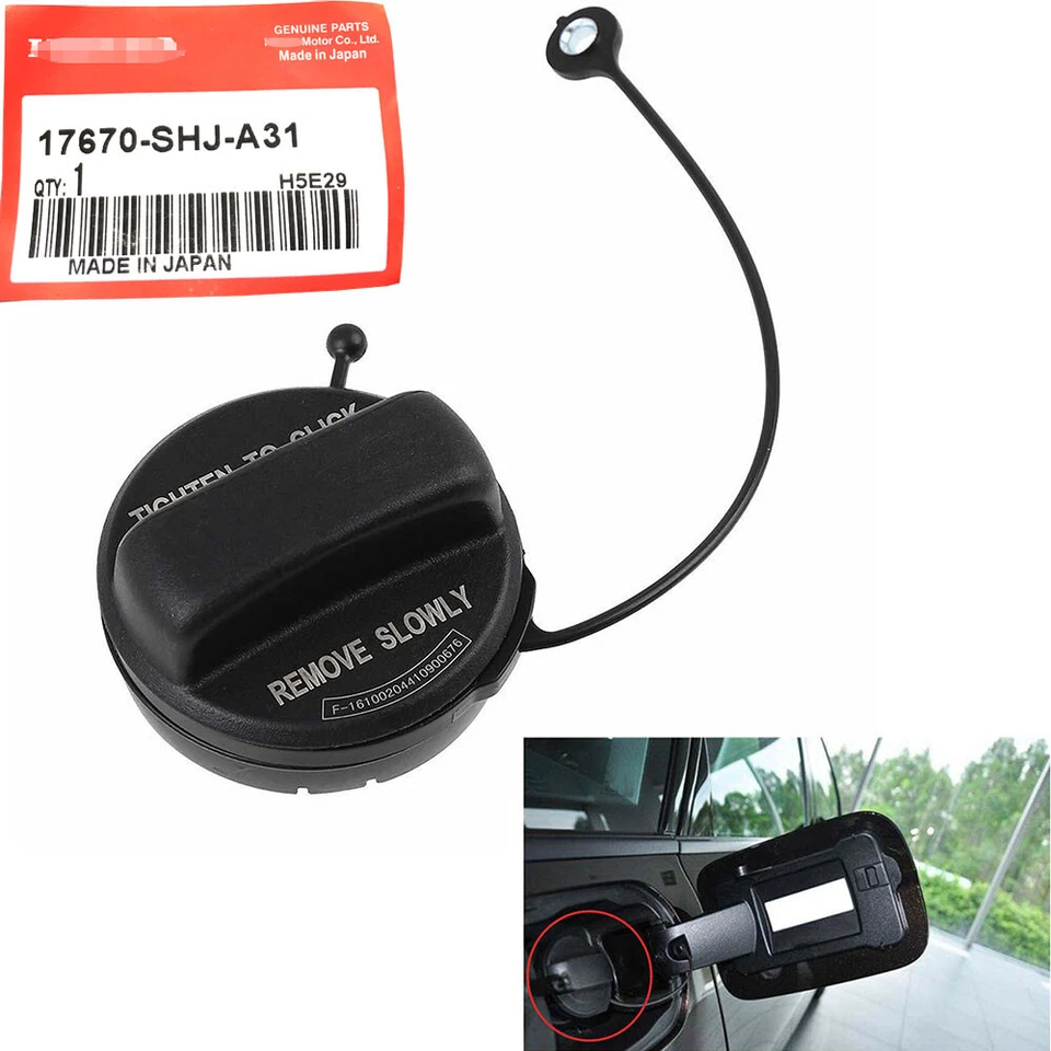 Genuine Fuel Filler Gas Cap 17670-SHJ-A31 for Honda Accord Odyssey Acura Pilot — 第 2/4 张图片
