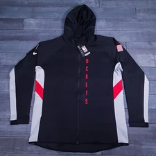HOUSTON ROCKETS NIKE SHOWTIME Hoodie Jacket NBA Therma Flex Mens 2XL TALL