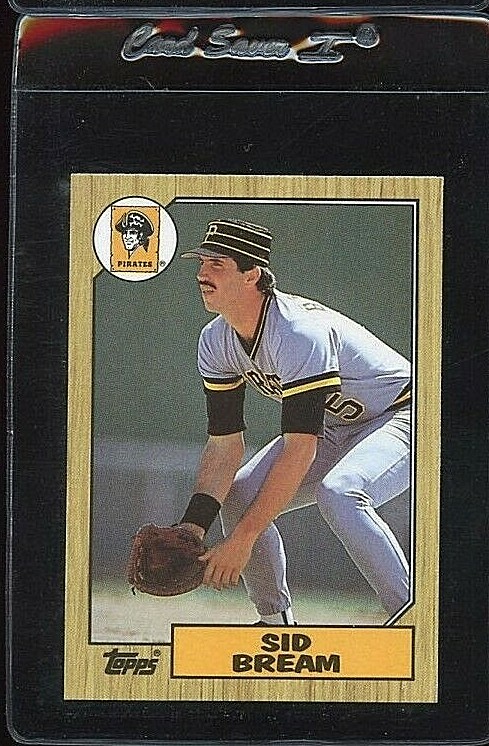 1987 TOPPS TIFFANY #35 SID BREAM PITTSBURGH PIRATES 