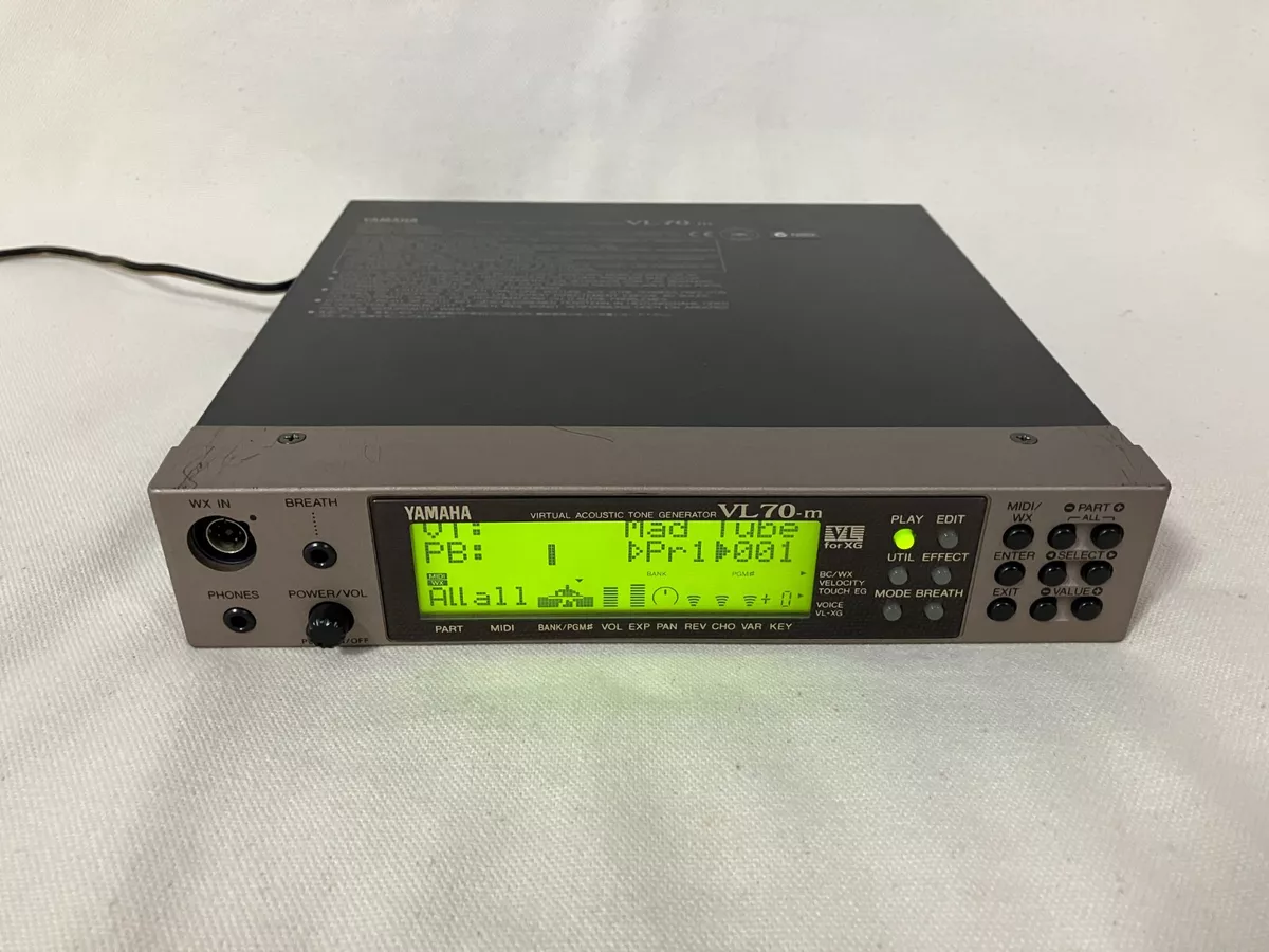 Yamaha VL70-m Virtual Acoustic Tone Generator Synthesizer Module w/ adapter no.2