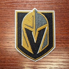 The Vegas Golden Knights Patch 3x2.5" NHL Hockey Sports Embroidered Iron On