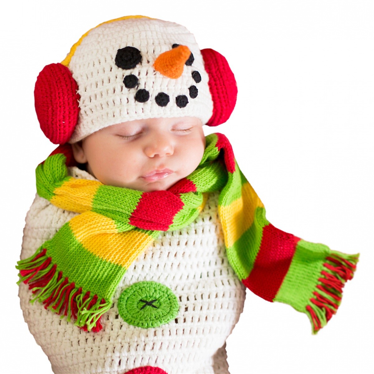 Baby Snowman Costume Bunting Swaddle Newborn Christmas/Halloween Fancy Dress eBay
