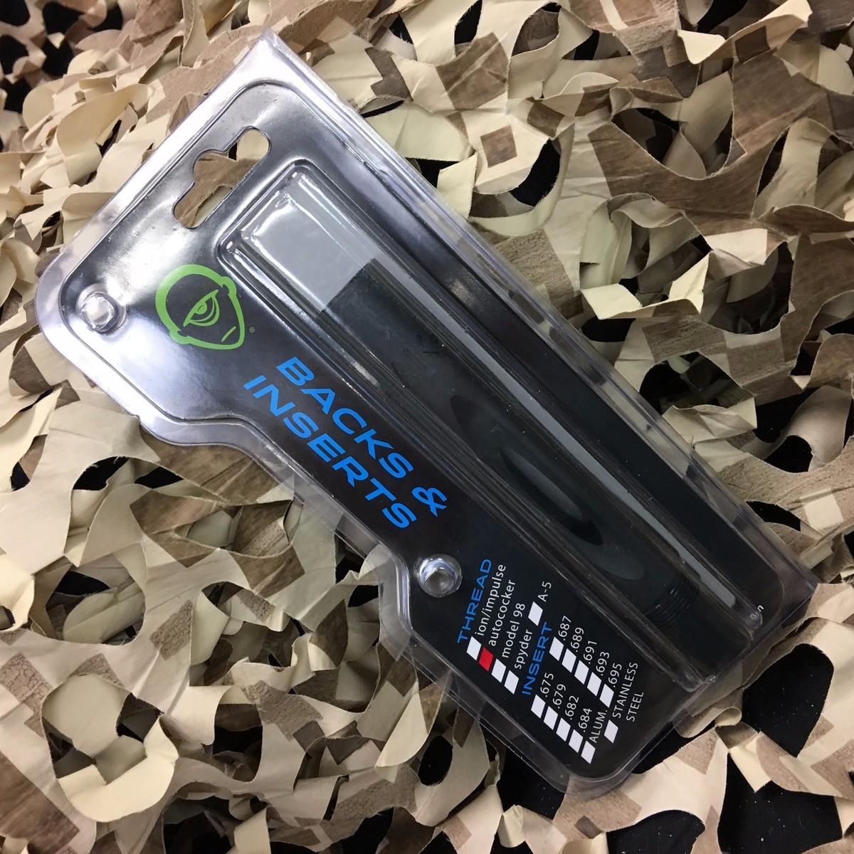 NEW DLX Freak Barrel Back - Autococker - Dust Black