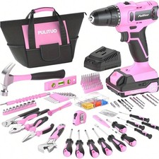 238Pcs Cordless Drill Tool Kit 20V Power Drill Set Home DIY Repair Gift