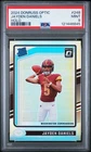 2024 PANINI DONRUSS OPTIC HOLO #248 JAYDEN DANIELS ROOKIE RC PSA 9