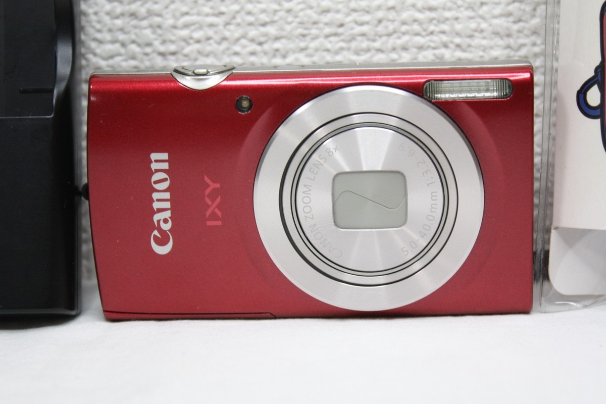 Canon IXY 200 Red ELPH 185 IS 20.0MP Compact digital camera #467