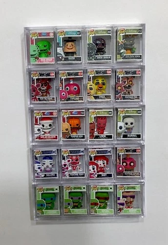 FUNKO BITTY POP LOT OF (20) CHASE TMNT NIGHTMARE BEFORE CHRISTMAS FNAF CUPCAKE