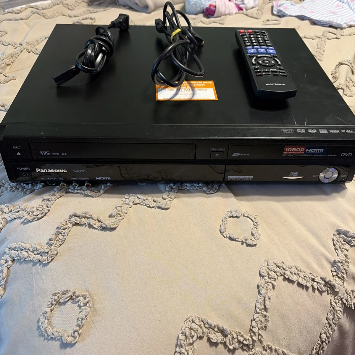 Preços baixos em Panasonic DVD-R Dual Layer VCR DVD e Blu-ray