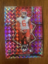 2022 Panini Mosaic #397 Bryan Cook Mosaic Camo Pink Chiefs