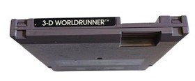 3-D WorldRunner Nintendo Entertainment System (NES) Game Cart TESTED