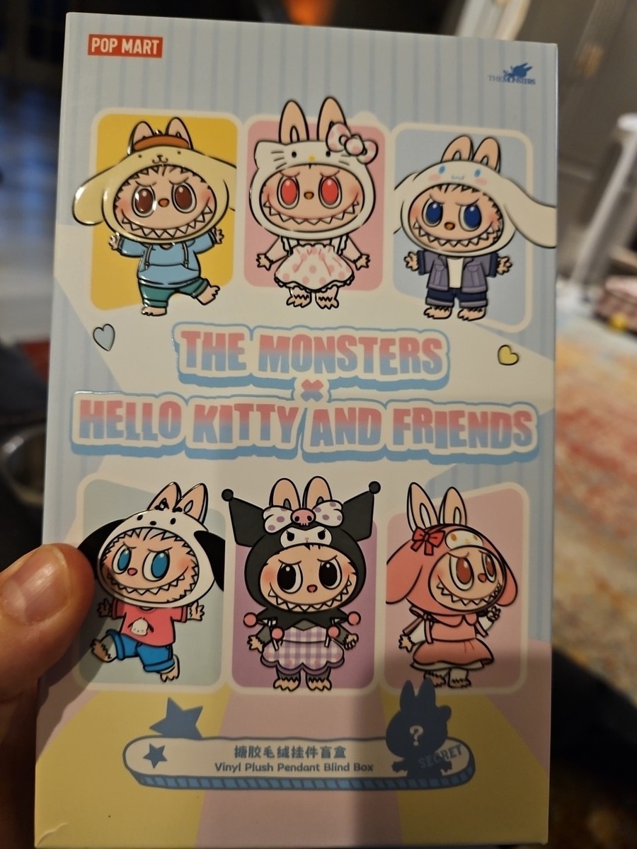 Popmart Authentic Hello Kitty Labubu Kuromi The Monsters | eBay