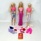 x3 Vintage Barbie Dolls Bundle Job Lot & Accessories Figures     #1  ER3